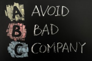 Avoid Bad Company