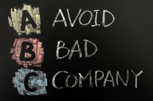 Avoid Bad Company