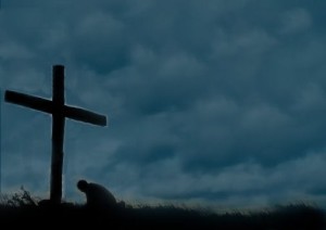 kneel at the cross